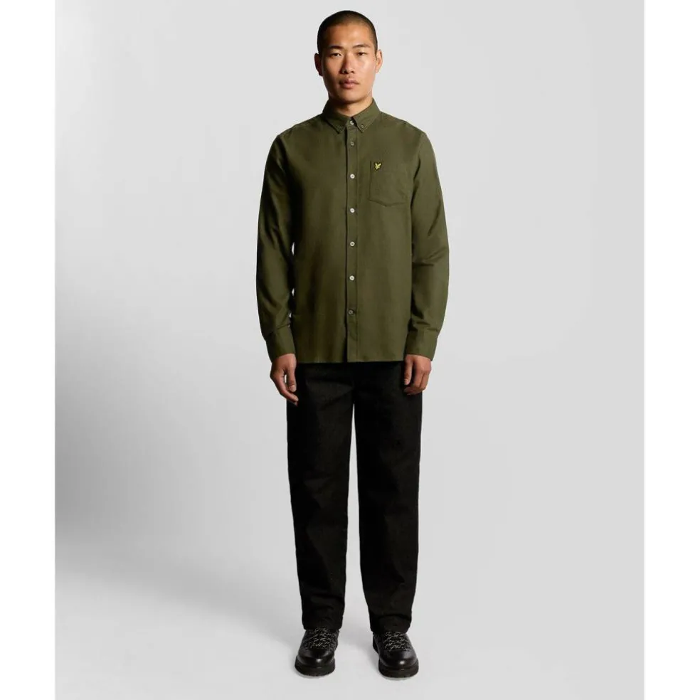 Men's Flannel Long Sleeve Shirt