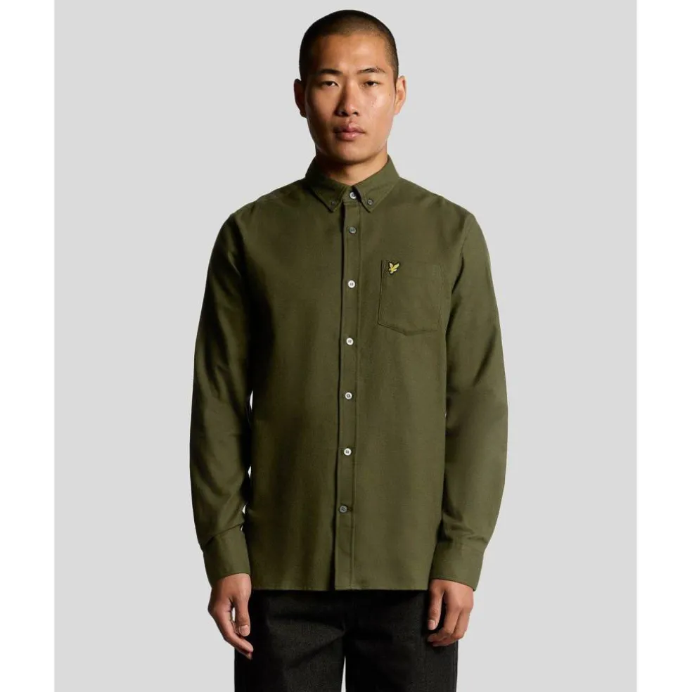 Men's Flannel Long Sleeve Shirt