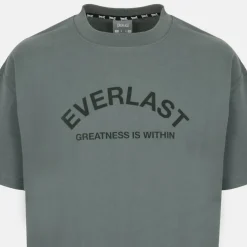 Men's Flocked Cotton Short Sleeve Crew Neck T-Shirt