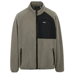 Mens Frankie Borg Full-Zip Fleece
