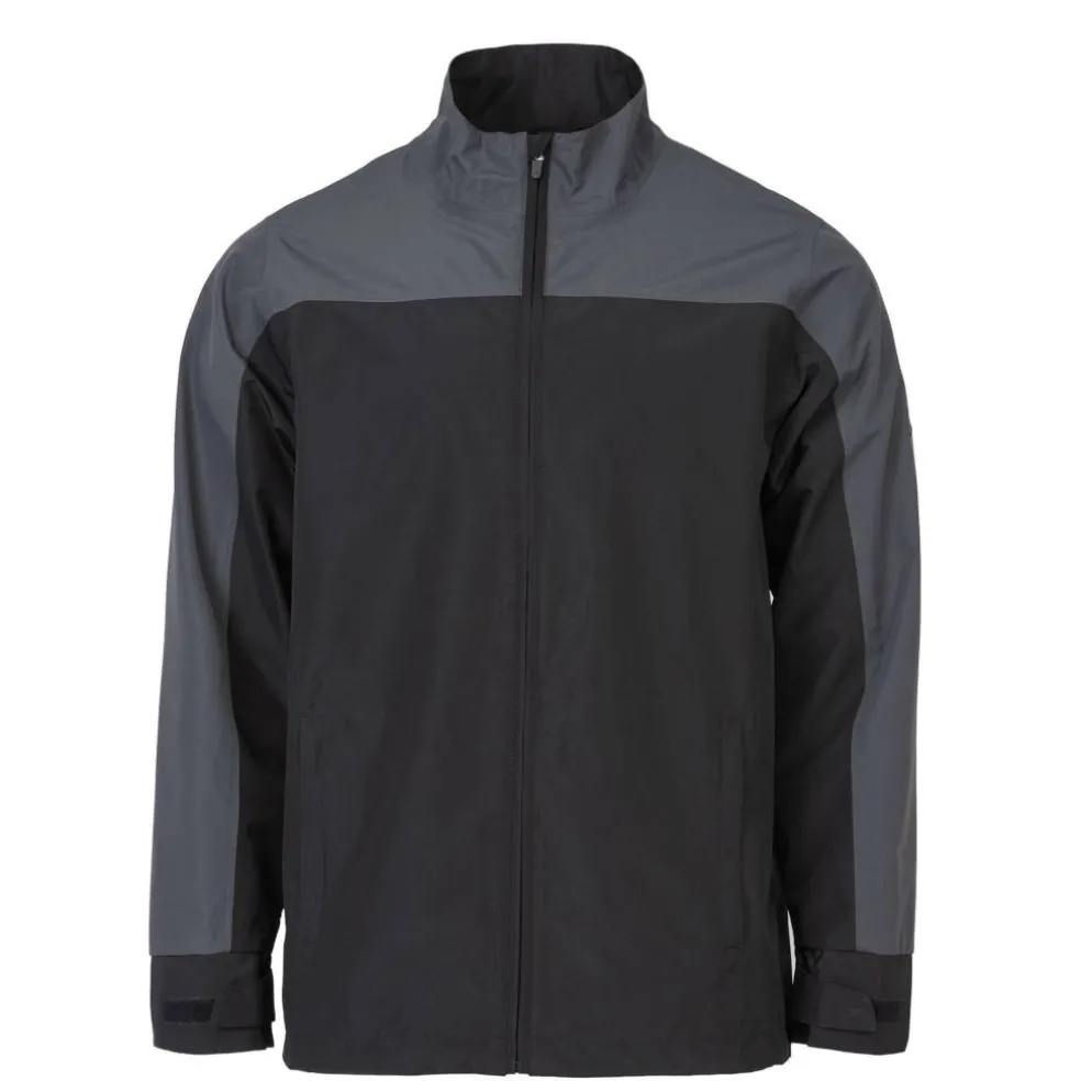 Men's Golf Water Resistant Windproof Long Sleeve Funnel Neck Waterproof Jacket