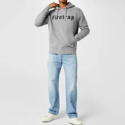 Mens Graphic Fleece Hoodie
