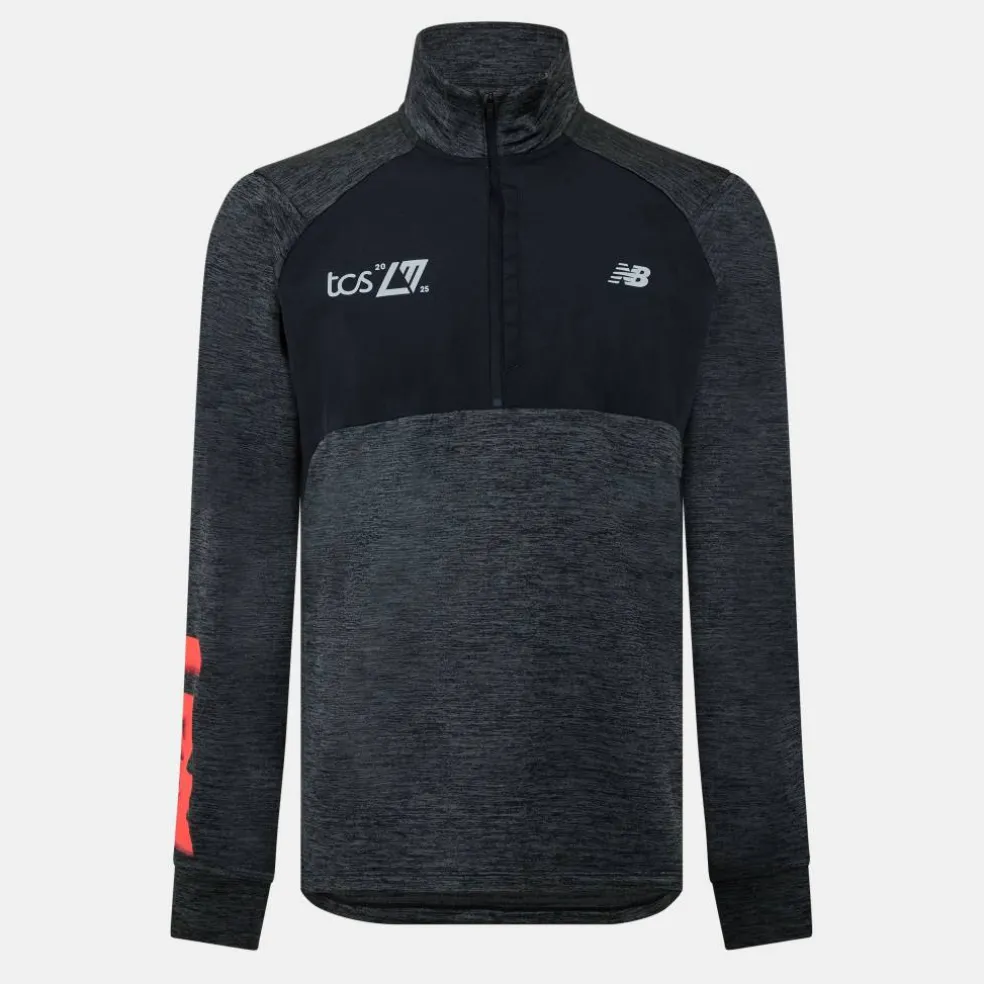 Men's Heat Grid Long-Sleeve Performance Running Top