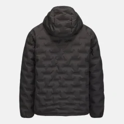 Men's Heat-Sealed Hooded Long Sleeve Full Zip Insulated Puffer Jacket