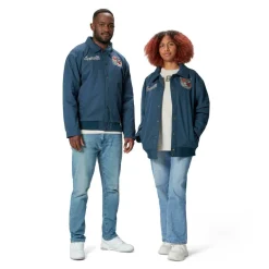 Men's Heritage British and Irish Lions Quilted Cotton Long Sleeve Jacket