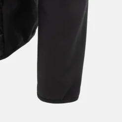 Men's Hooded Full Zip Long Sleeve Hybrid Jacket