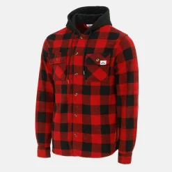 Men's Hooded Long Sleeve Sherpa Jacket