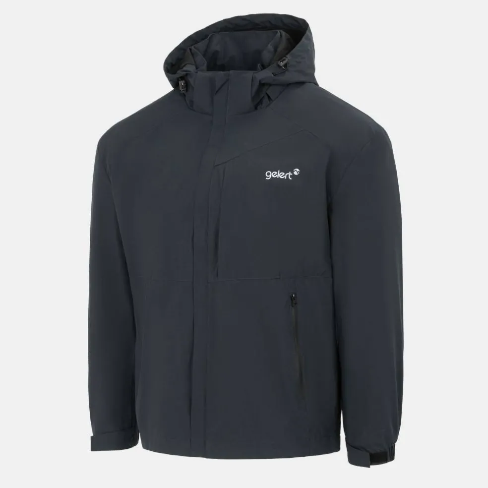 Men's Hooded Water Resistant Windproof Waterproof Jacket