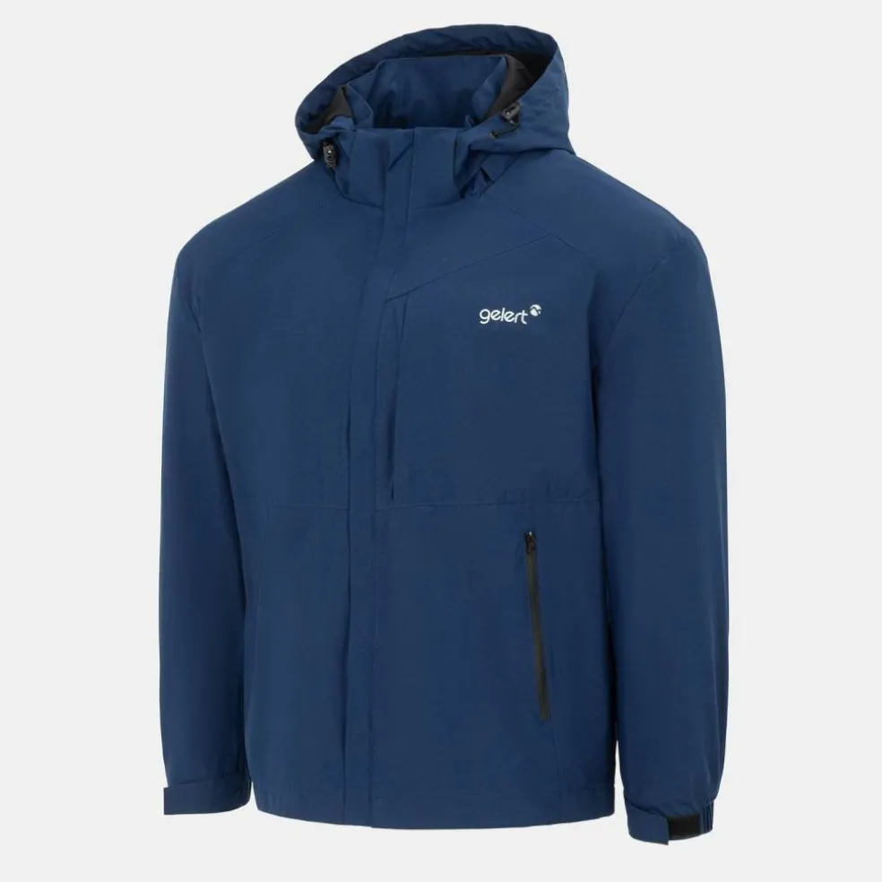 Men's Hooded Water Resistant Windproof Waterproof Jacket
