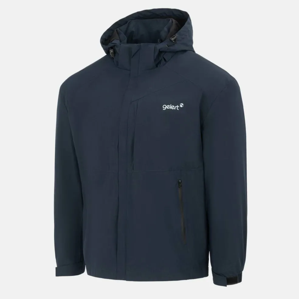 Men's Hooded Water Resistant Windproof Waterproof Jacket