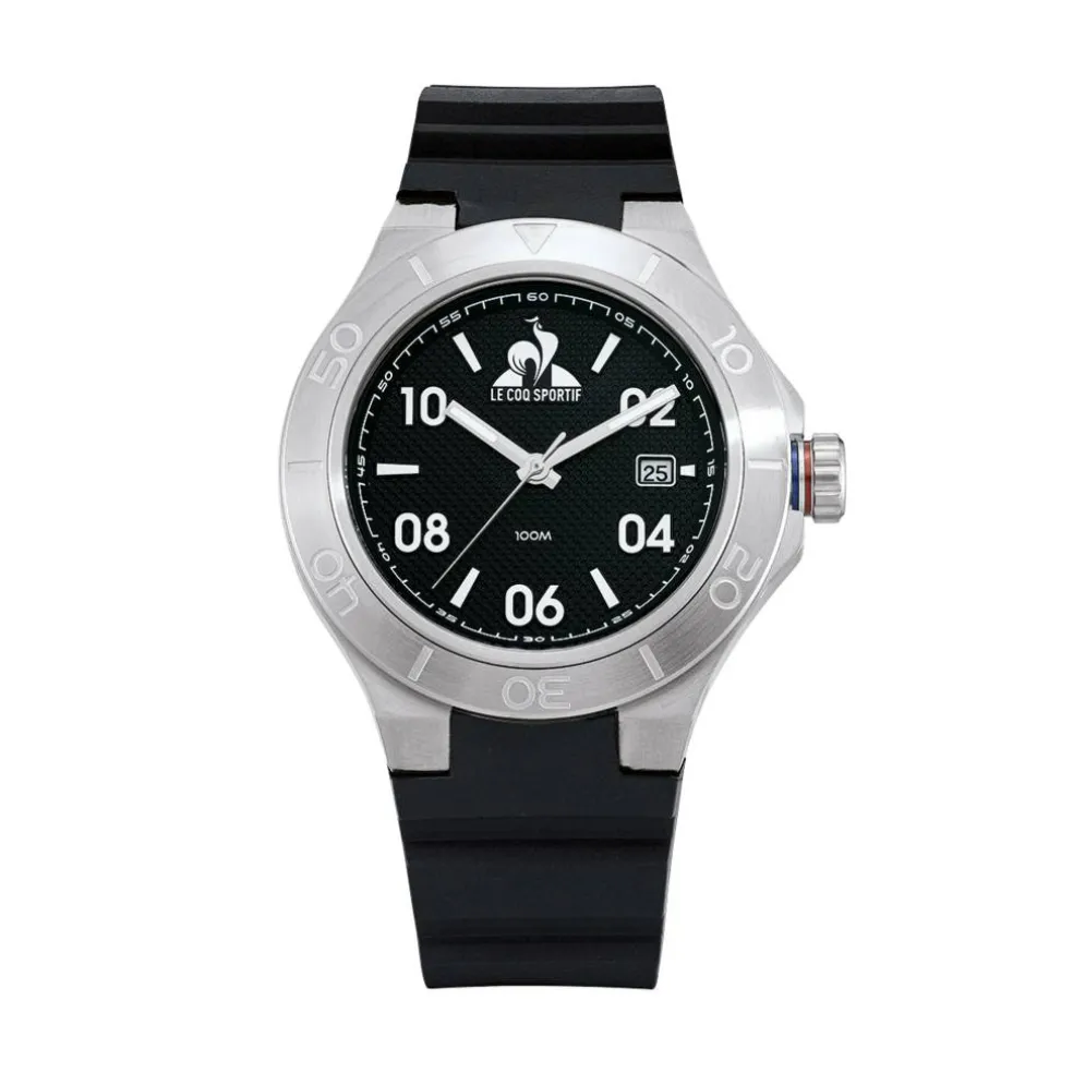 Men's Integrated Plastic Strap Digital Watch