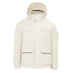 Men's 3-in-1 Windproof Fleece Lined Detachable Hood Long Sleeve Jacket