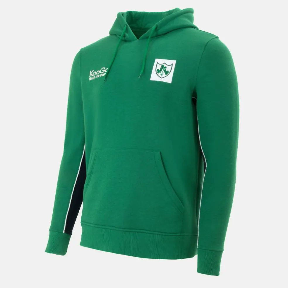 Mens Ireland Rugby OTH Retro Vintage Hoodie