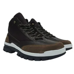 Men's Jason Leather Lace Up Hiker Rugged Boots