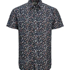 Men's JJ Floral Print Short-Sleeve Shirt
