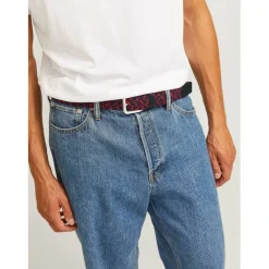 Men's JJ Woven Fabric Belt