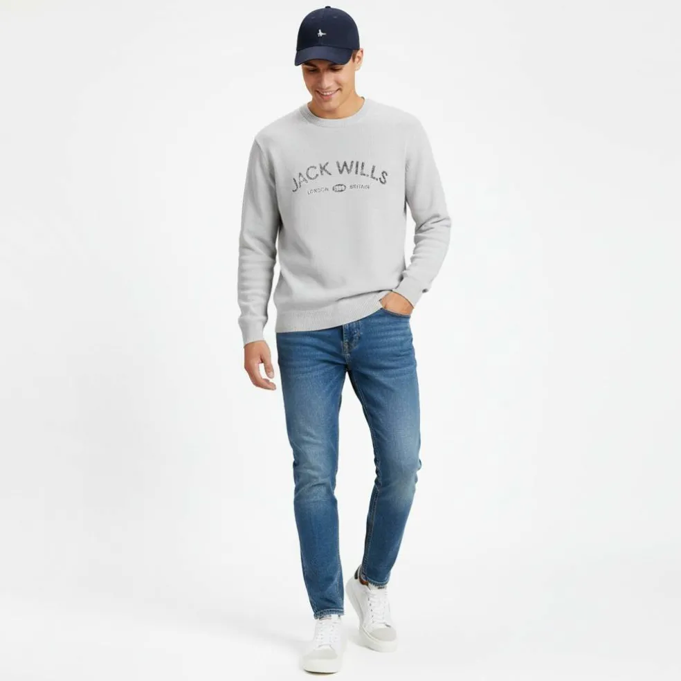 Mens JW Logo Crew Neck Jumper