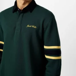 Men's JW Stripe Rugby Sweatshirt