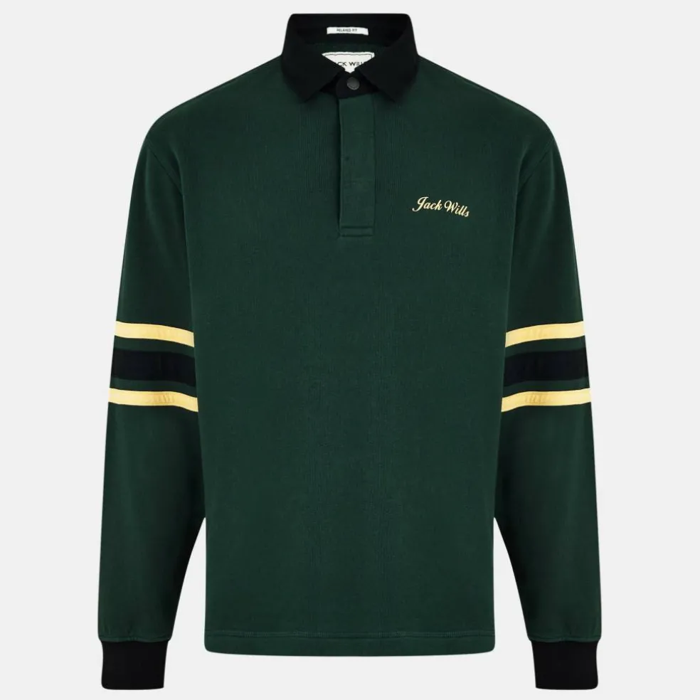 Men's JW Stripe Rugby Sweatshirt