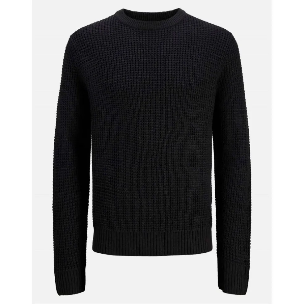 Men's Knitted Crew Neck Jumper