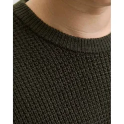 Men's Knitted Crew Neck Jumper