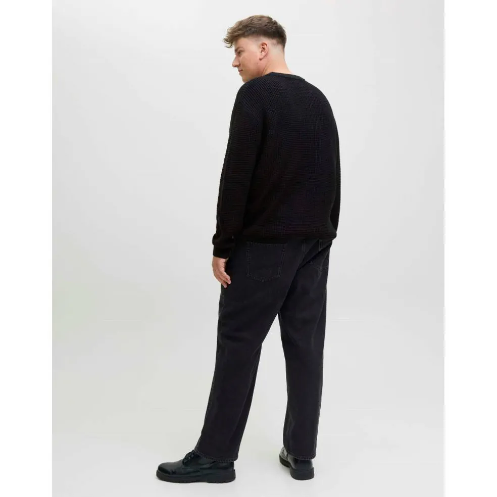 Men's Knitted Crew Neck Jumper