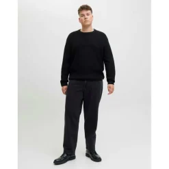 Men's Knitted Crew Neck Jumper