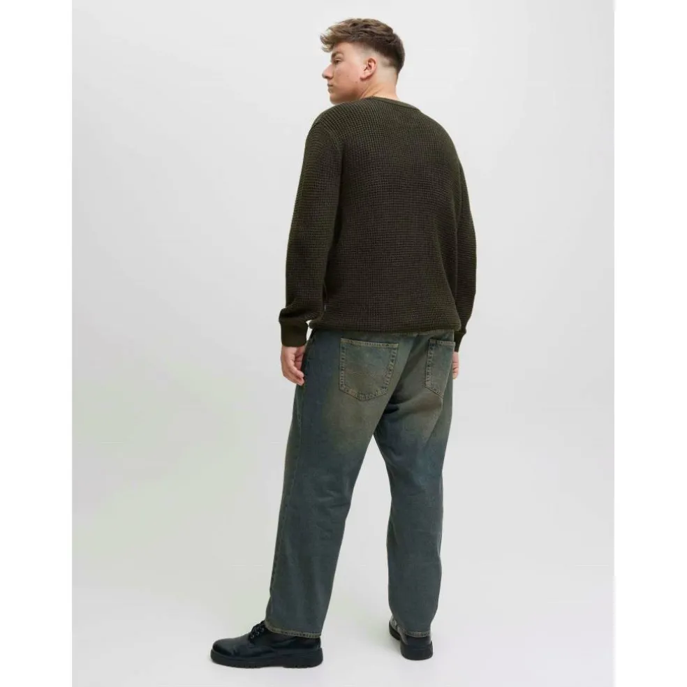 Men's Knitted Crew Neck Jumper