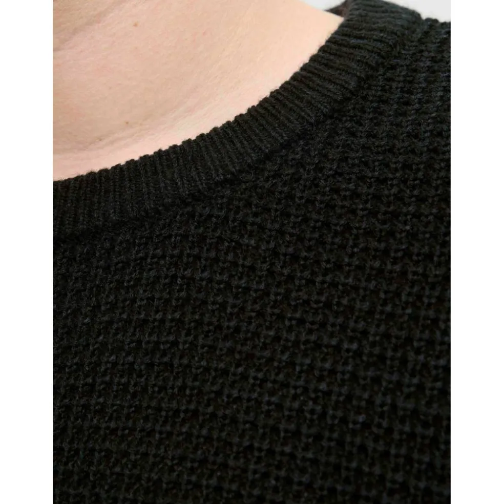 Men's Knitted Crew Neck Jumper