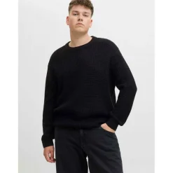 Men's Knitted Crew Neck Jumper