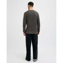 Men's Knitted Crew Neck Jumper