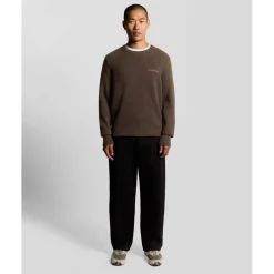 Men's Knitted Crew Neck Jumper