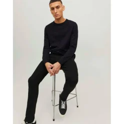 Men's Knitted Crew Sweatshirt