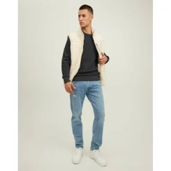 Men's Knitted Crew Sweatshirt