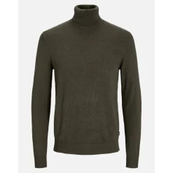 Men's Knitted Roll Neck Jumper