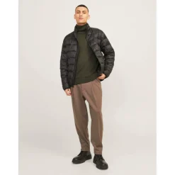 Men's Knitted Roll Neck Jumper