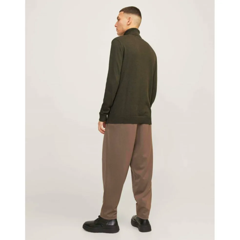 Men's Knitted Roll Neck Jumper