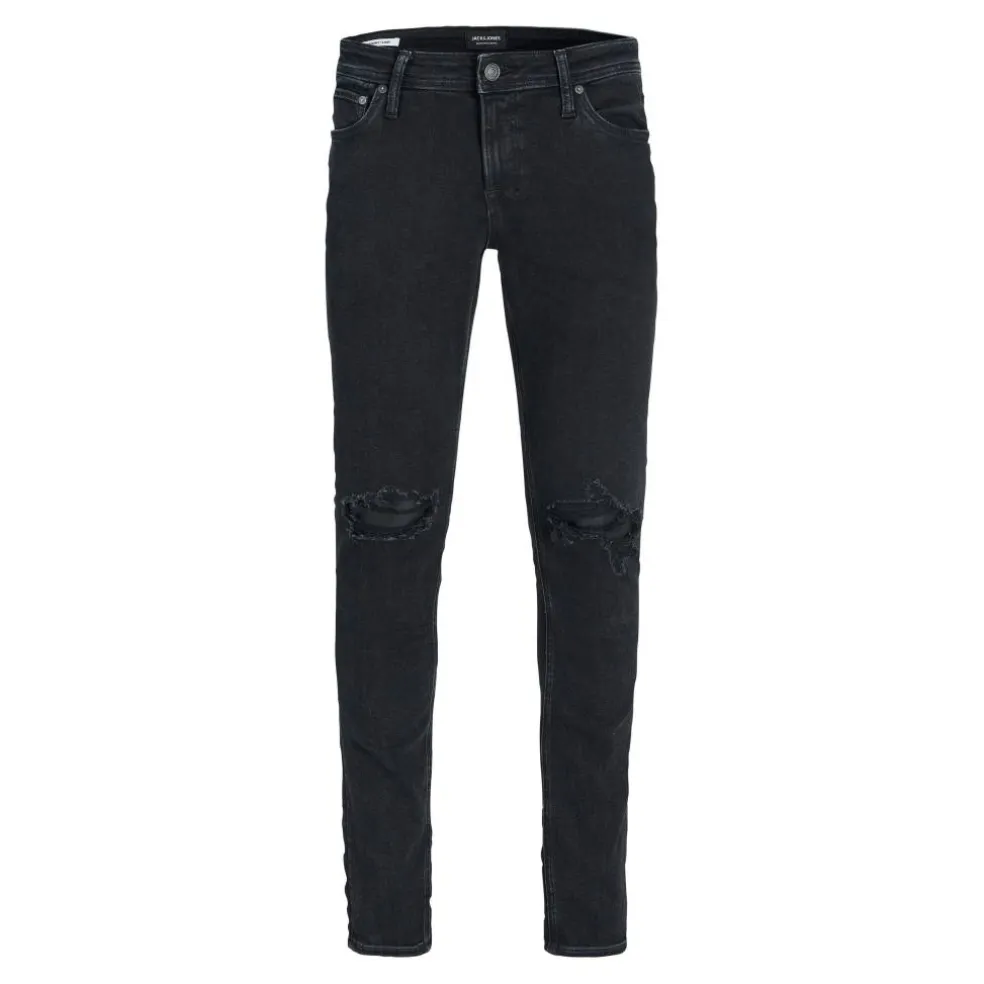 Men's Liam Slim Fit Ripped Straight Leg Jeans