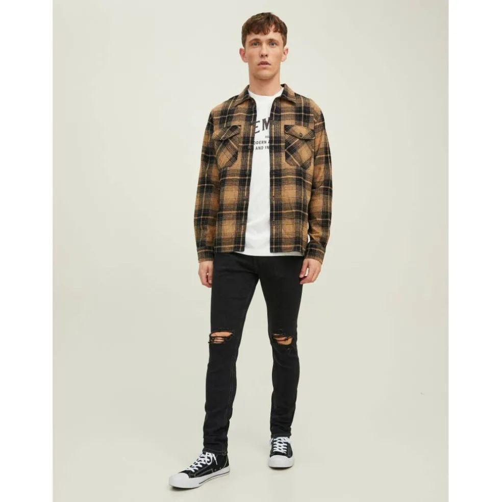 Men's Liam Slim Fit Ripped Straight Leg Jeans