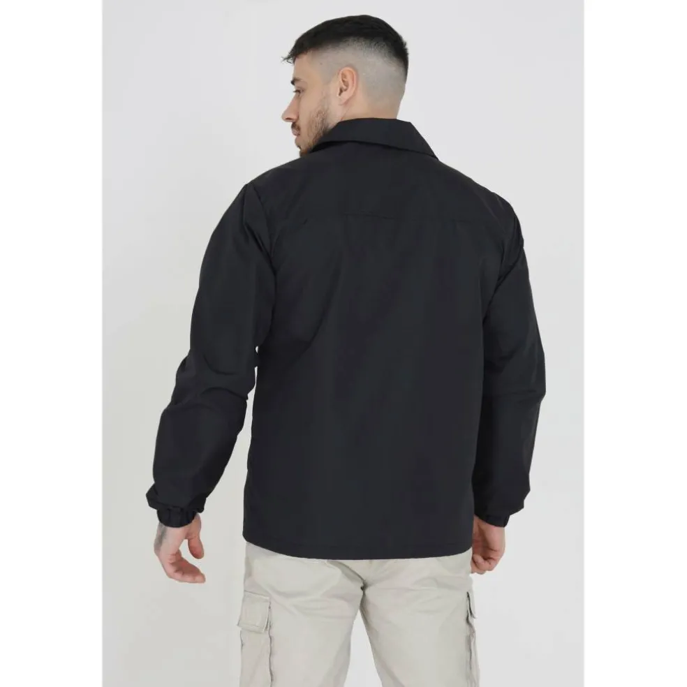 Mens Lightweight Coach Jacket with Drawcord Hem
