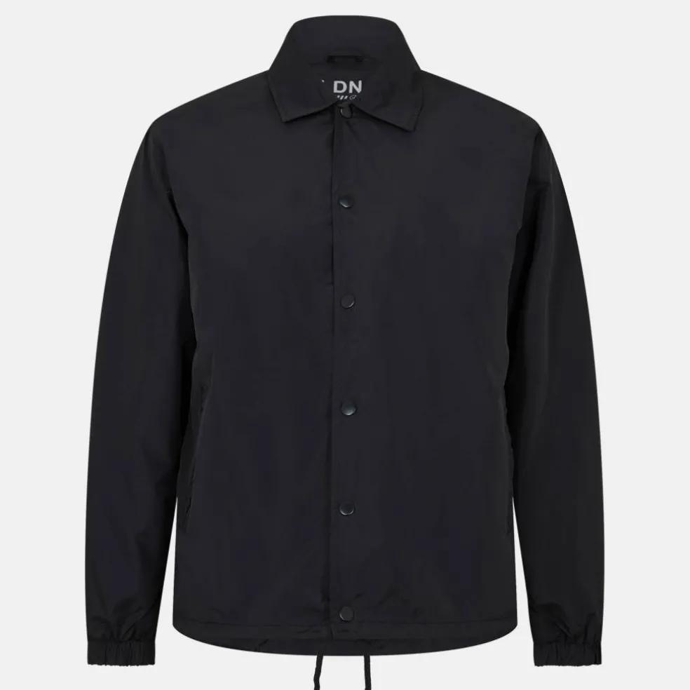 Mens Lightweight Coach Jacket with Drawcord Hem