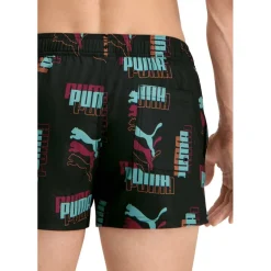 Men's Logo Print Swim Shorts