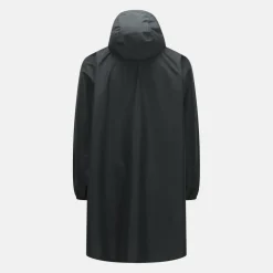 Men's Long Length Waterproof Hooded Poncho