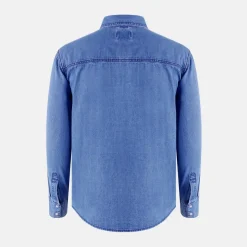 Men's Long Sleeve Denim Shirt