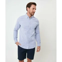 Men's Long-Sleeve Oxford Shirt