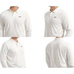 Men's Long Sleeve Polo Neck Cricket Shirt