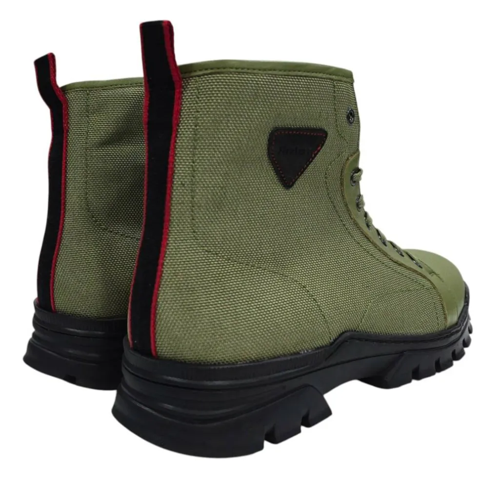 Men's Lucas Leather Ankle Lace Up Hiker Rugged Boots