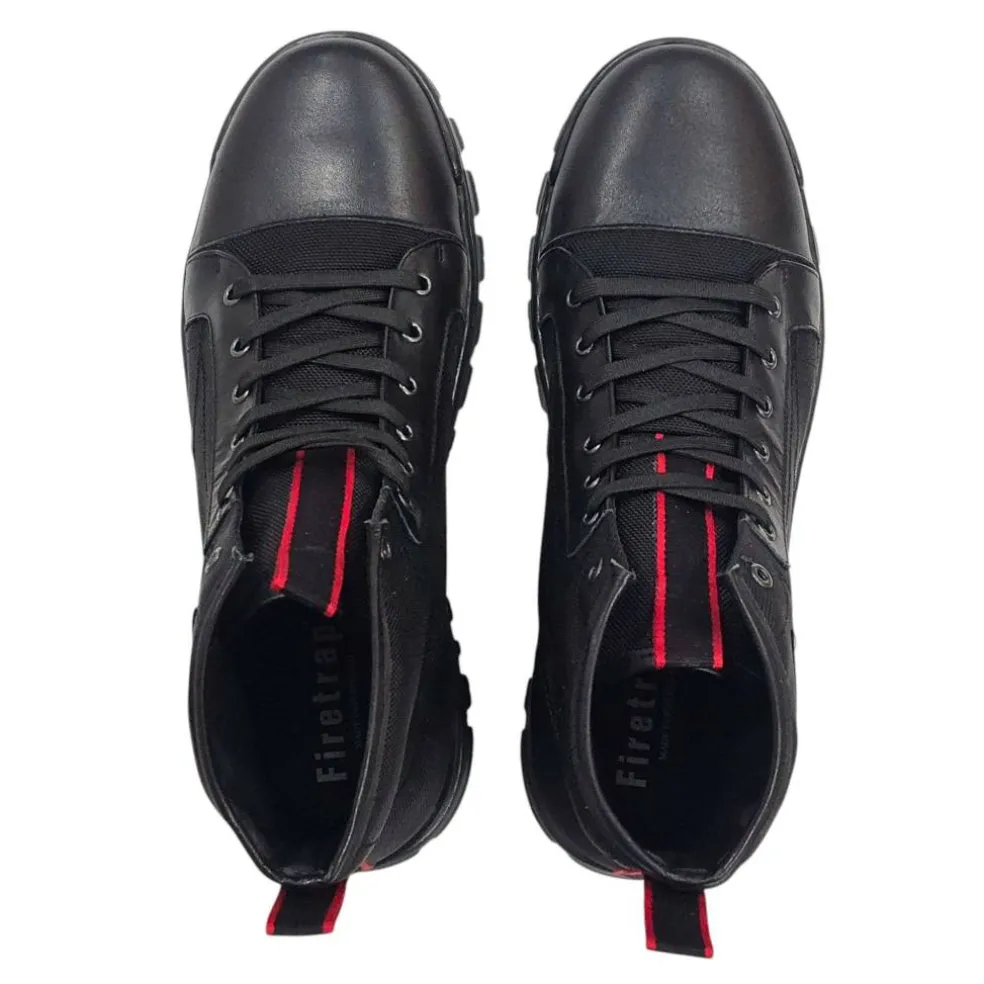 Men's Lucas Leather Ankle Lace Up Hiker Rugged Boots