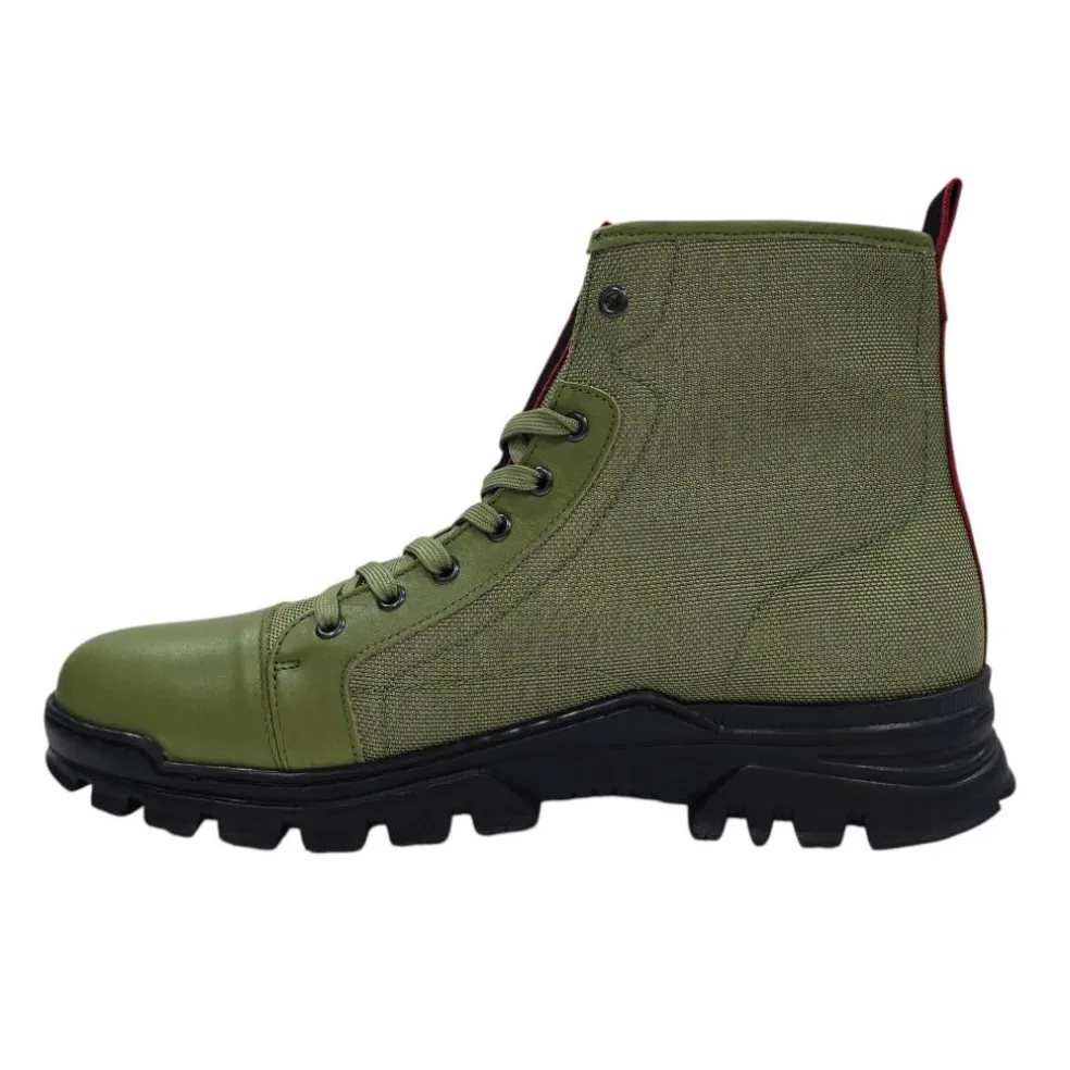 Men's Lucas Leather Ankle Lace Up Hiker Rugged Boots