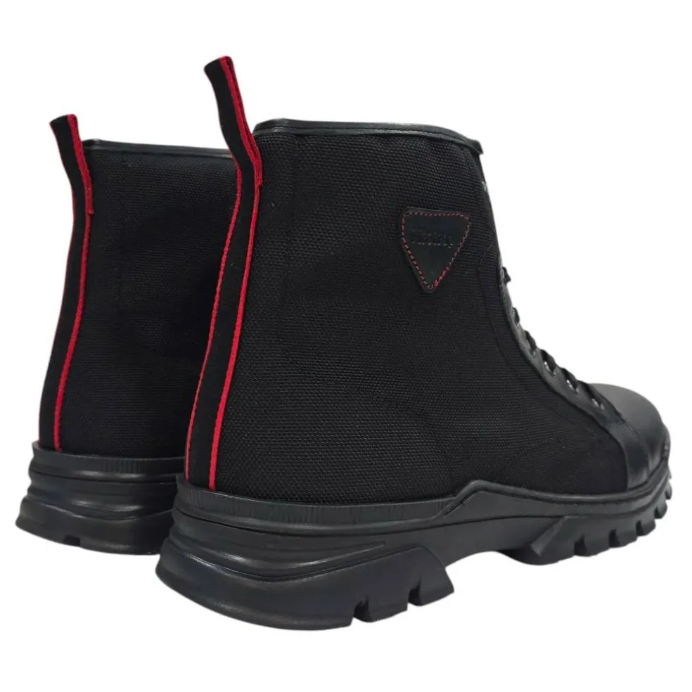 Men's Lucas Leather Ankle Lace Up Hiker Rugged Boots